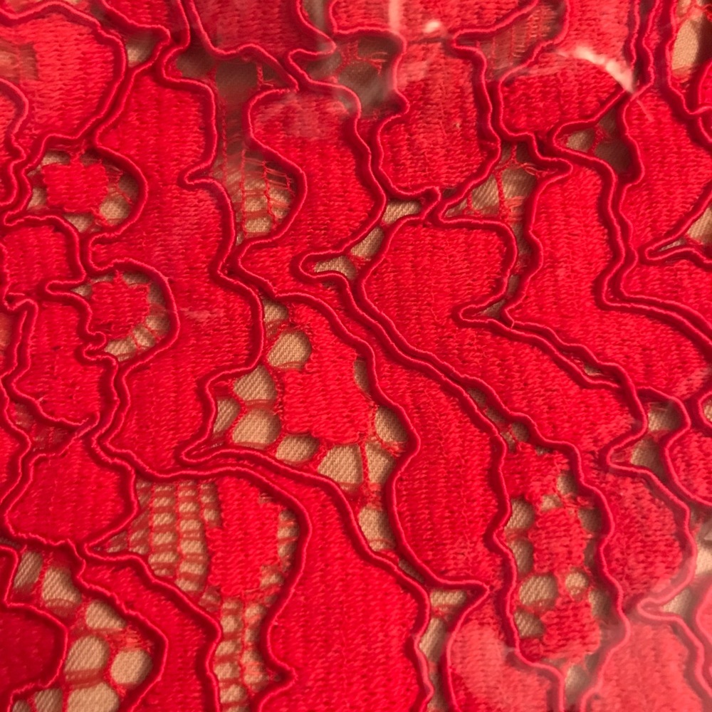 🚫 SOLD 🚫 Cherie Lace Palazzo Pants Red - Picture 6 of 6